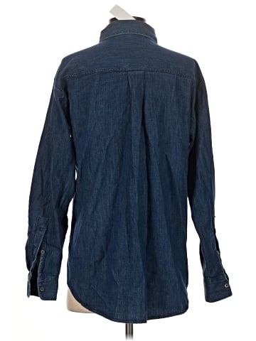Ann Taylor LOFT Outlet Long Sleeve Button-Down Shirt (view 2)