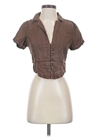 We the Free Short Sleeve Blouse (view 1)