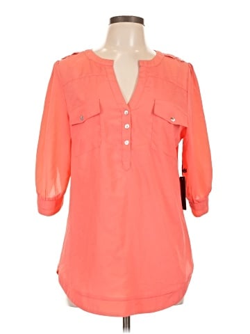 41Hawthorn 3/4 Sleeve Blouse (view 1)