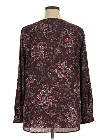 Ann Taylor LOFT Outlet Long Sleeve Blouse (view 2)