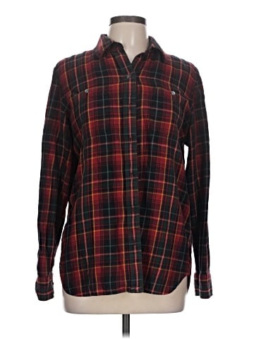 Lauren Jeans Co. Long Sleeve Button-Down Shirt (view 1)