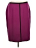 Kasper Color Block Purple Formal Skirt Size 16 - photo 1