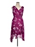 DKNY Paisley Purple Cocktail Dress Size 14 - photo 1