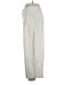 Scoop Stripes Ivory Linen Pants Size 14 - photo 5