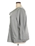 Ann Taylor 100% Polyester Gray 3/4 Sleeve Blouse Size XXL - photo 5