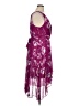 DKNY Paisley Purple Cocktail Dress Size 14 - photo 4