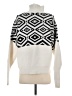 Buffalo Chevron-herringbone Ivory Poncho Size S - photo 2