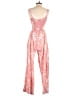 B.O.G Collective 100% Polyester Paisley Pink Jumpsuit Size S - photo 2