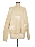 Entro Stars Ivory Pullover Sweater Size M - photo 1
