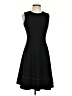 DKNY Solid Black Cocktail Dress Size 2 - photo 1