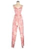 B.O.G Collective 100% Polyester Paisley Pink Jumpsuit Size S - photo 1
