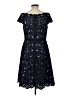 Nue by Shani 100% Polyester Stars Blue Cocktail Dress Size 10 - photo 2