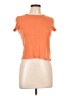 Splendid 100% Cotton Orange Short Sleeve Top Size L - photo 1