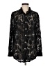 Two 2 Fly Black Long Sleeve Blouse Size M - photo 1