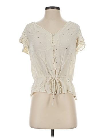 Lucky Brand Short Sleeve Blouse (view 1)