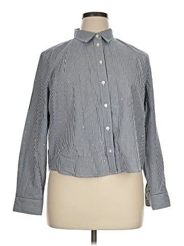 J.Crew Factory Store Long Sleeve Button-Down Shirt (view 1)