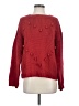 Allegra K 100% Acrylic Hearts Red Pullover Sweater Size M - photo 1