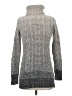 Gap 100% Cotton Gray Turtleneck Sweater Size XS - photo 1