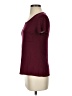 Active Basic Burgundy Short Sleeve T-Shirt Size S - photo 5