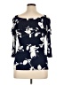 Clara Sun Woo Blue 3/4 Sleeve Top Size XL (estimated) - photo 2