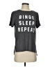 Modern Lux Gray Short Sleeve T-Shirt Size S - photo 1