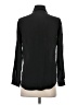 Equipment 100% Silk Black Long Sleeve Silk Top Size XS - photo 2