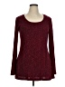 Cato Burgundy Pullover Sweater Size XL - photo 1