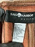 Sag Harbor Stripes Brown Linen Pants Size 10 (petite) - photo 4