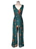 Xhilaration Teal Green Jumpsuit Size M - photo 2