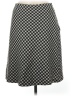 Hillard & Hanson Houndstooth Black Casual Skirt Size 8 - photo 1