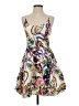 Assorted Brands 100% Silk Paisley White Cocktail Dress Size 0 - photo 1