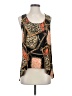 XXI 100% Polyester Orange Sleeveless Blouse Size M - photo 1