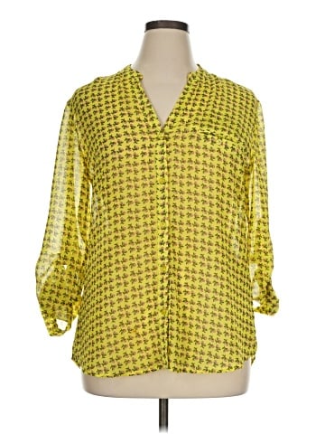 Kut from the Kloth 3/4 Sleeve Blouse (view 1)