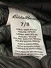 Eddie Bauer 100% Nylon Black Vest Size 7 - 8 - photo 4