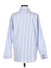 Tresics Stripes Blue Long Sleeve Blouse Size M - photo 2