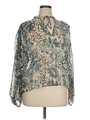 Ann Taylor LOFT Outlet Long Sleeve Blouse (view 1)