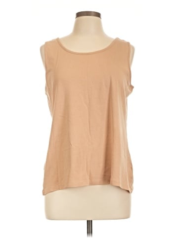 Lands' End Sleeveless T-Shirt (view 1)