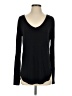 Halogen Black Long Sleeve Top Size S - photo 1
