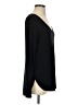Halogen Black Long Sleeve Top Size S - photo 4