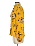 MNG Suit Floral Yellow Long Sleeve Blouse Size 2 - photo 5