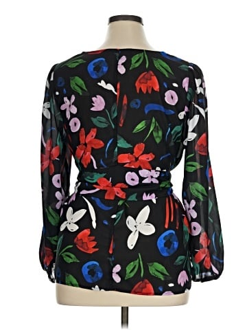 ELOQUII 3/4 Sleeve Blouse (view 2)