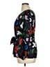 ELOQUII 100% Polyester Black 3/4 Sleeve Blouse Size 14 Plus - photo 5