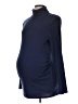 Gap - Maternity Blue Long Sleeve Turtleneck Size Lg Maternity - photo 1