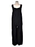 H By Halston Solid Black Jumpsuit Size 8 - photo 2