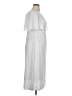 Kiyonna Solid White Casual Dress Size 0X - photo 4