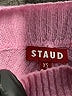 STAUD Pink Turtleneck Sweater Size XS - photo 7