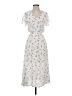 Sienna Sky Floral White Casual Dress Size XS - photo 1
