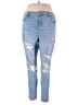 American Eagle Outfitters Hearts Blue Jeans Size 20R - photo 1