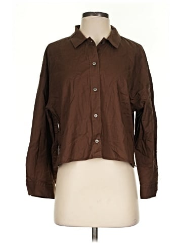 Everlane 3/4 Sleeve Button-Down Shirt (view 1)