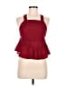Urban Outfitters 100% Polyester Red Sleeveless Blouse Size M - photo 1